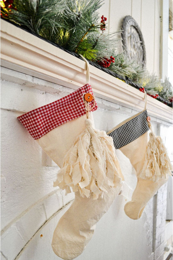 Christmas Stocking with Tassel
