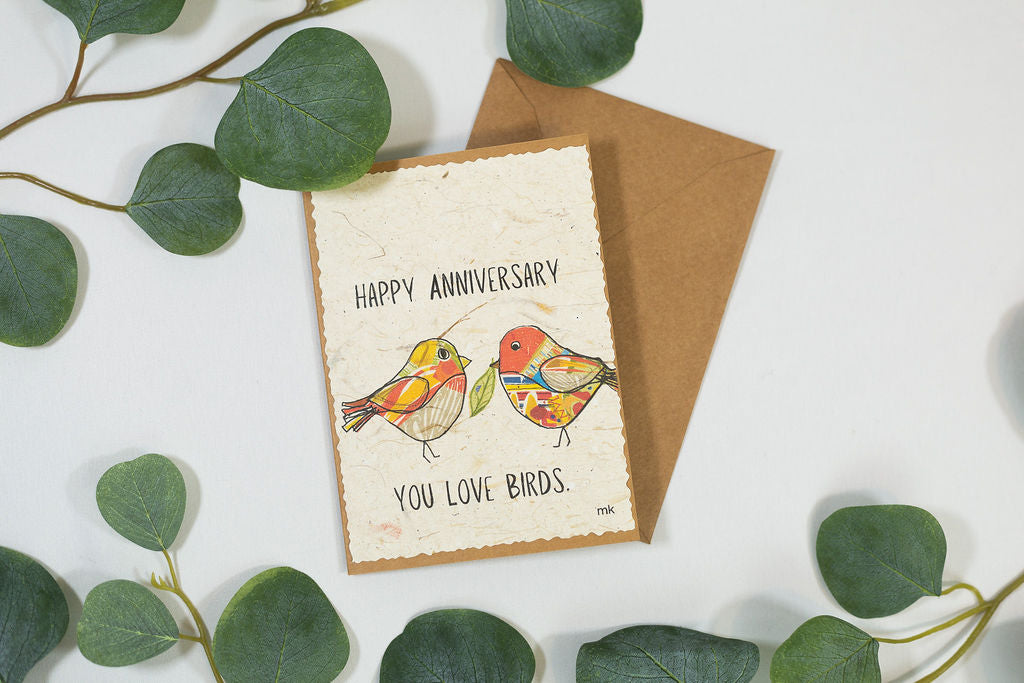 Happy Anniversary - You love birds