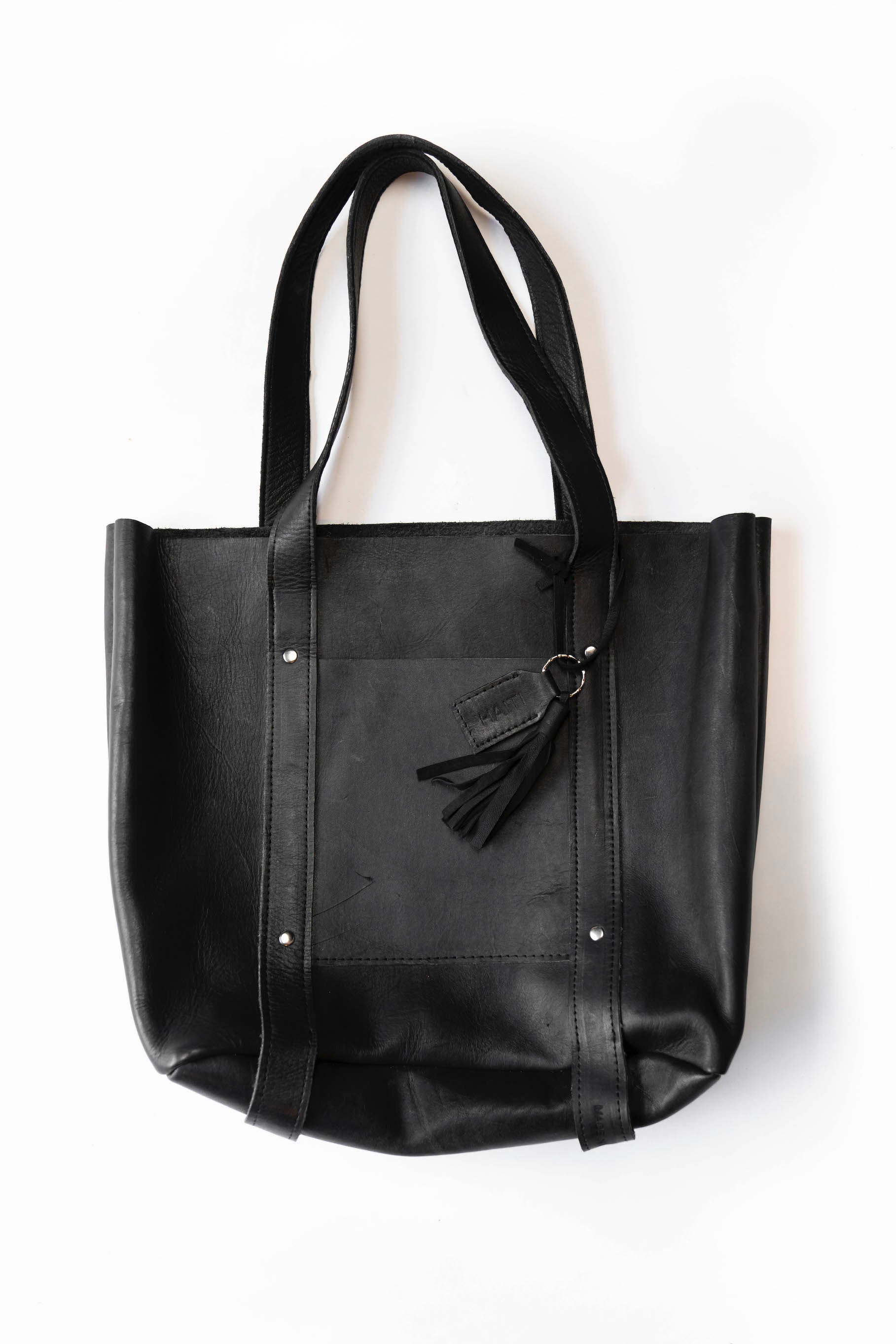 2nd Story Goods Large Raw Leather Tote