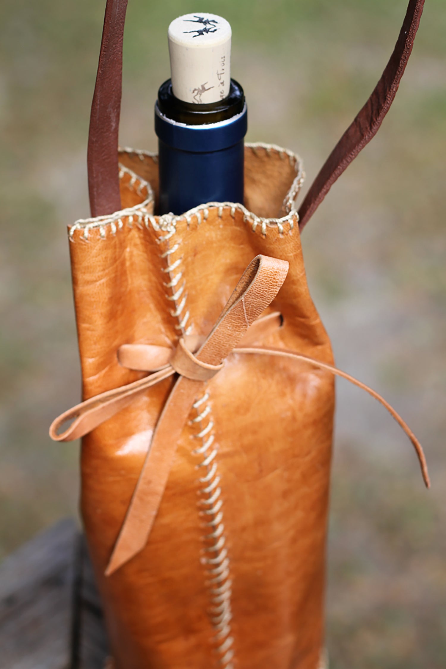 Leather Bottle Holder 2nd Story Goods